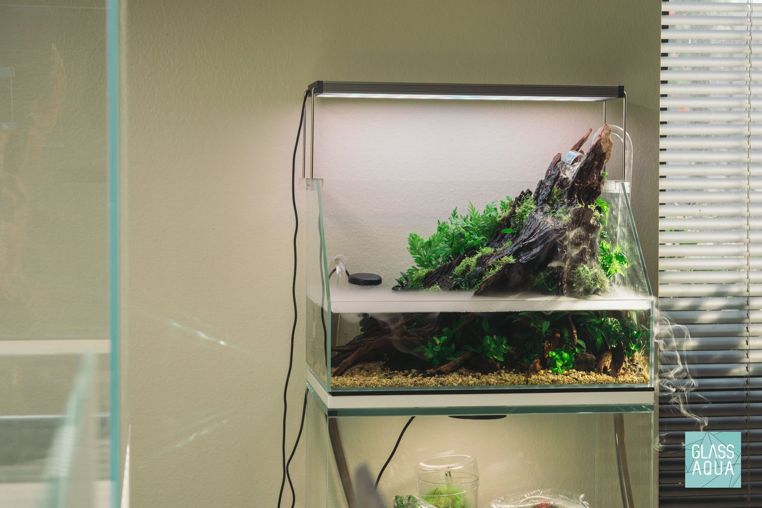 Ultum nature systems UNS 45E Rimless Glass Paludarium Tank