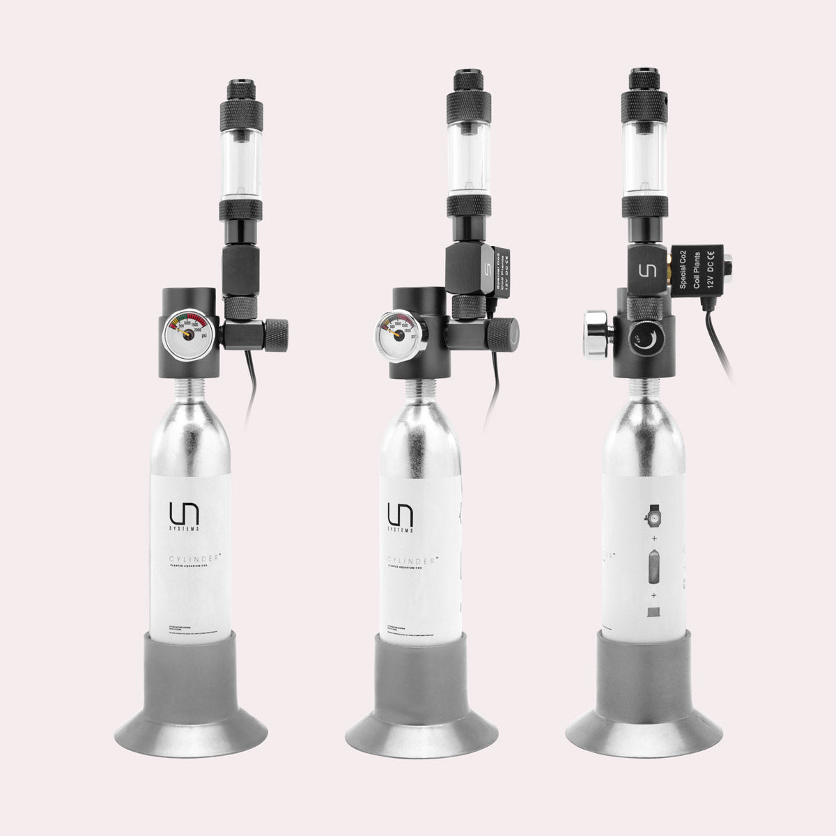 Ultum Nature Systems UNS CO2 Nano  Micro Desktop Full Kit for Planted Aquarium Tanks - Glass Aqua