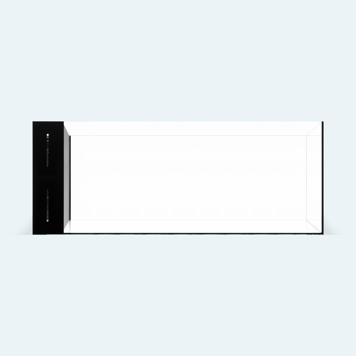 UNS Dual All-In-One Glass Aquarium Tank - Glass Aqua