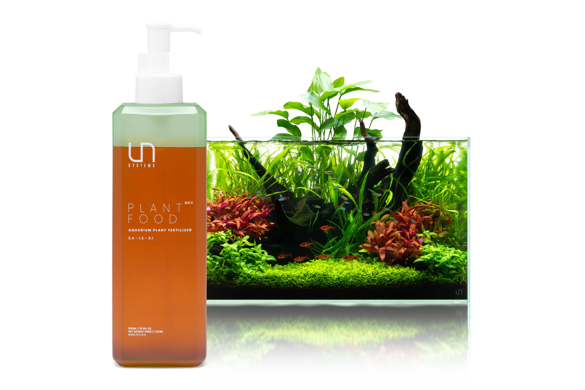 UNS Plant Food Max - Glass Aqua