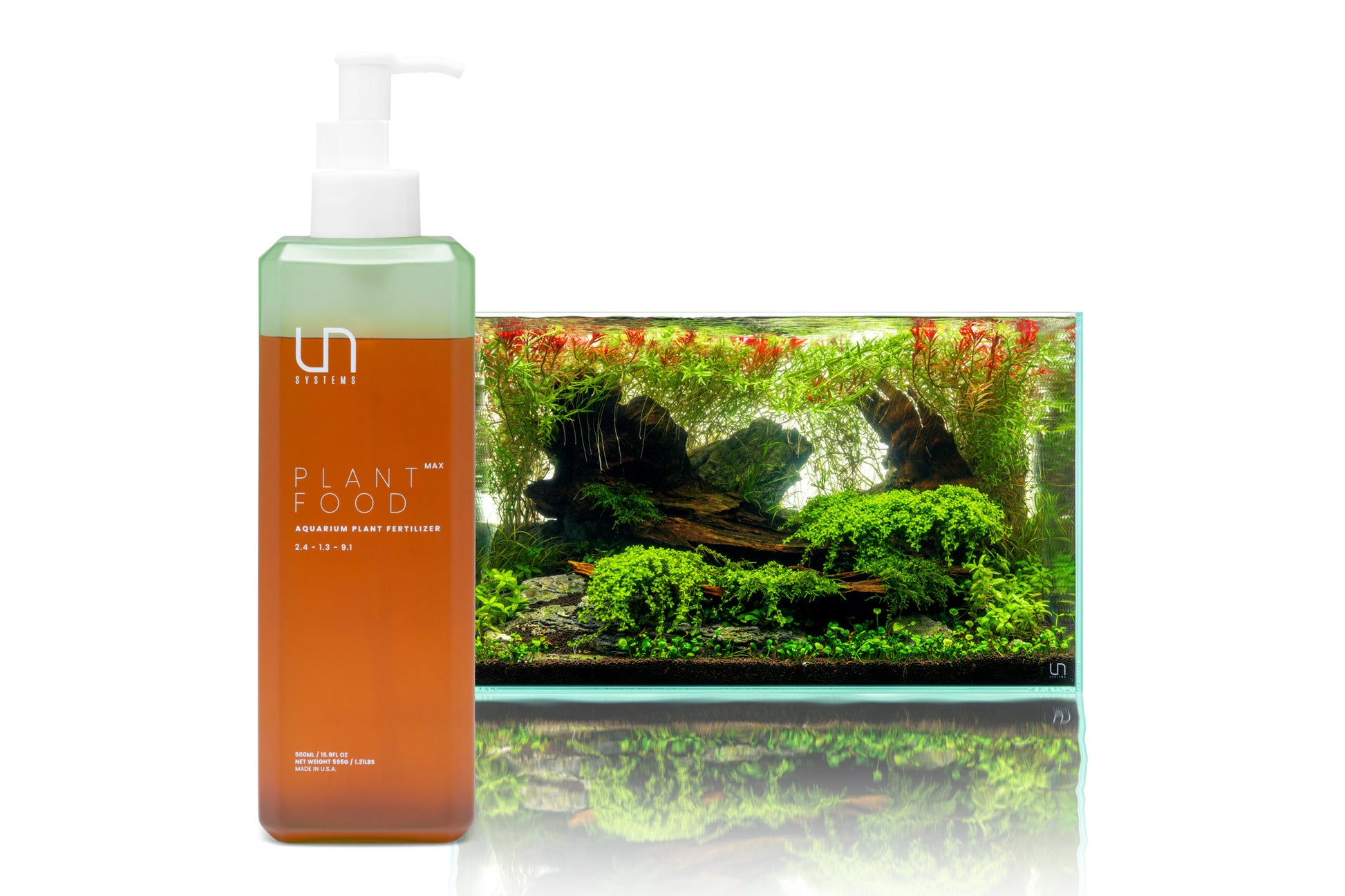 UNS Plant Food Max - Glass Aqua