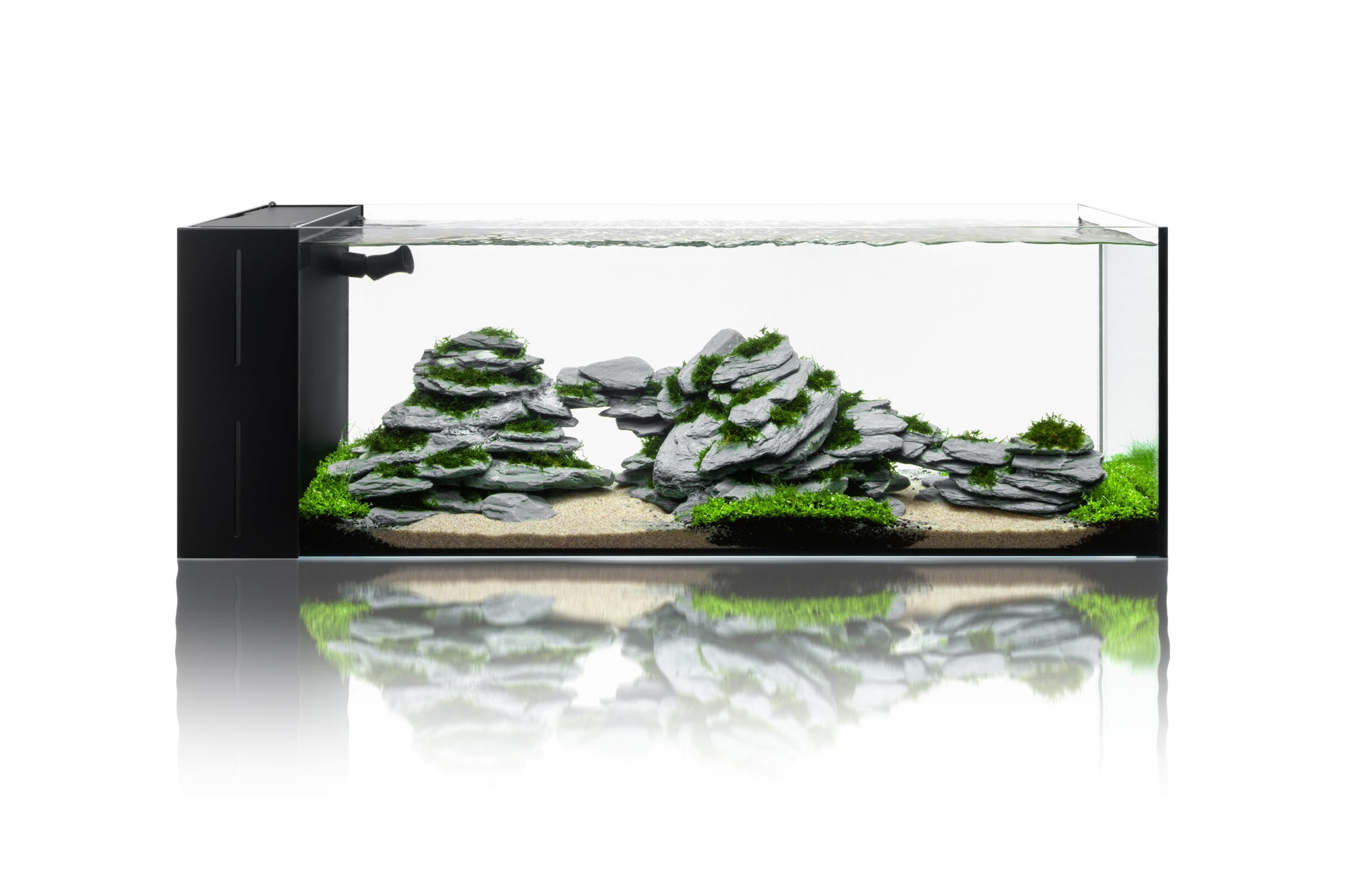 UNS Dual All-In-One Glass Aquarium Tank - Glass Aqua
