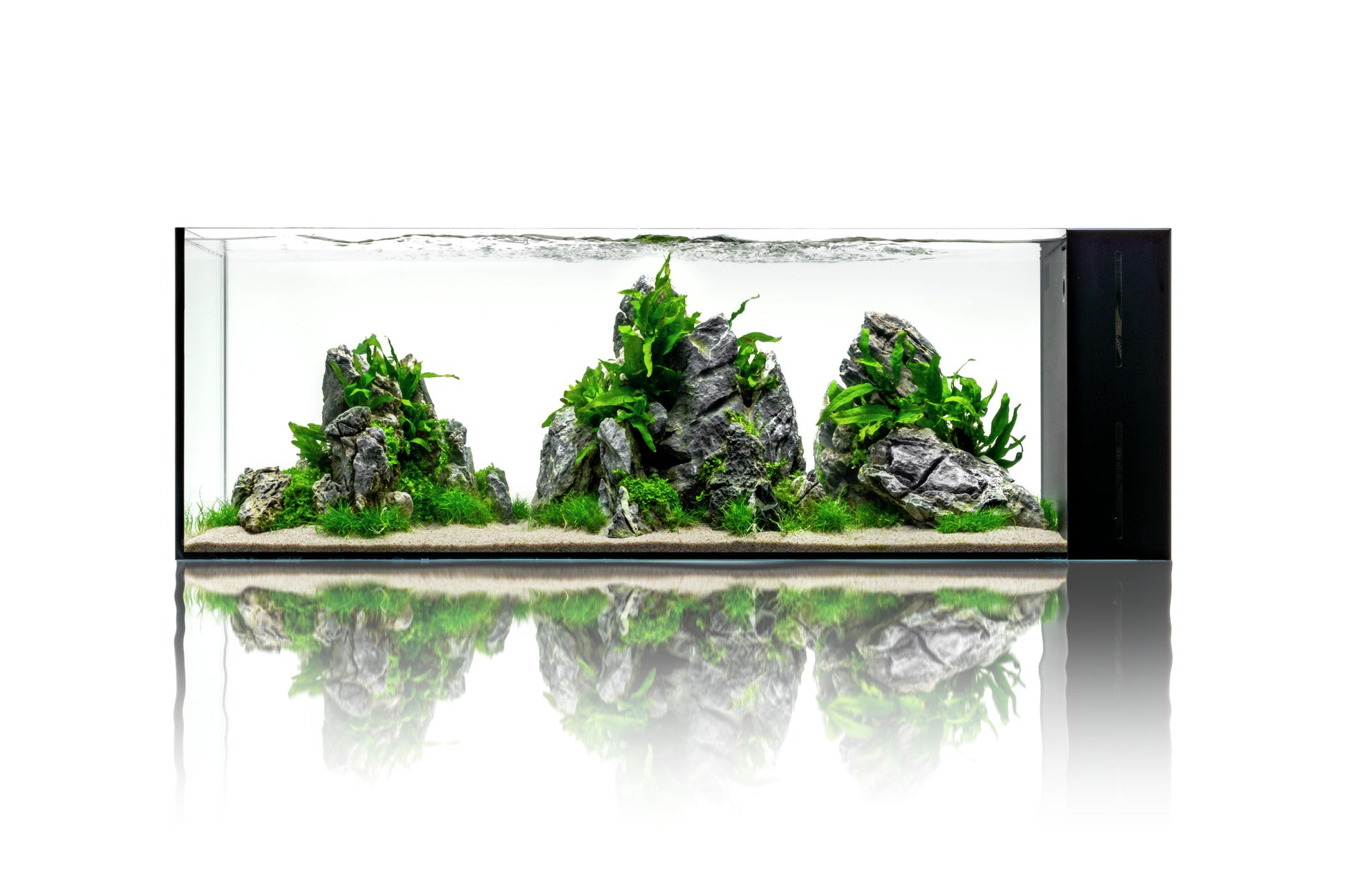 UNS Dual All-In-One Glass Aquarium Tank - Glass Aqua