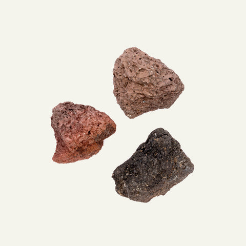 Lava Rock Accent Stones - Glass Aqua