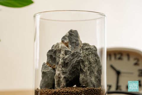 Miniature Terrarium Kit 008 - Glass Aqua