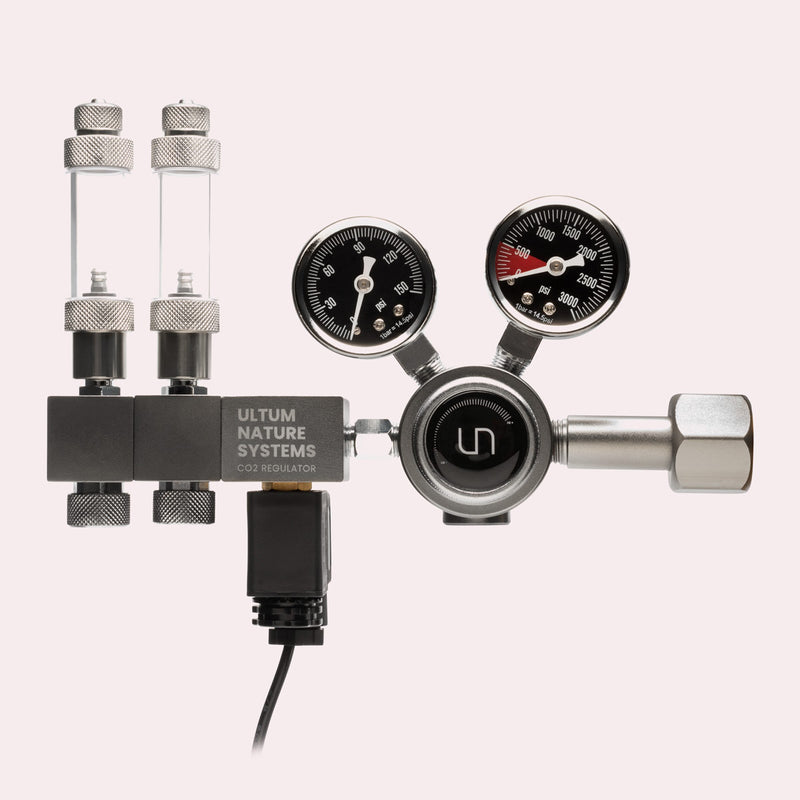 Shop UNS Pro CO2 Dual Stage Regulator CO2 - Glass Aqua