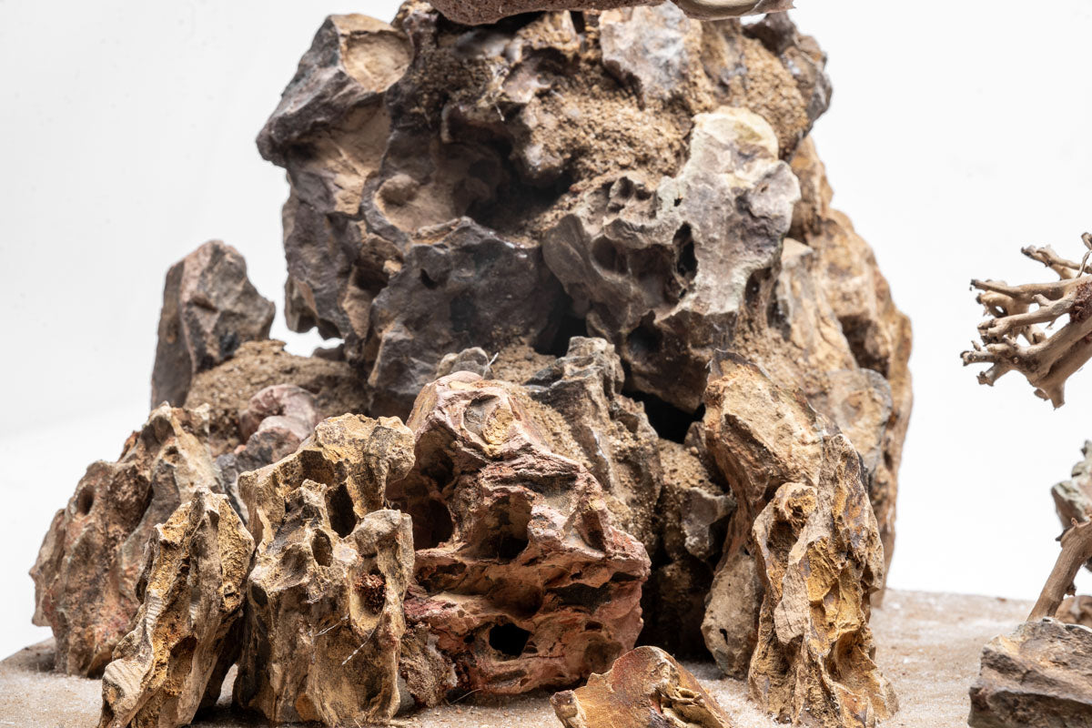 UNS Strata Pro Type 1 | WYSIWYG Planted Tank Hardscape - Glass Aqua