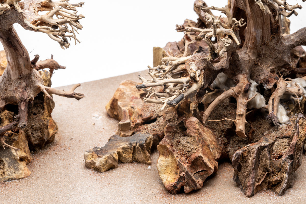 UNS Strata Pro Type 10 | WYSIWYG Planted Tank Hardscape - Glass Aqua