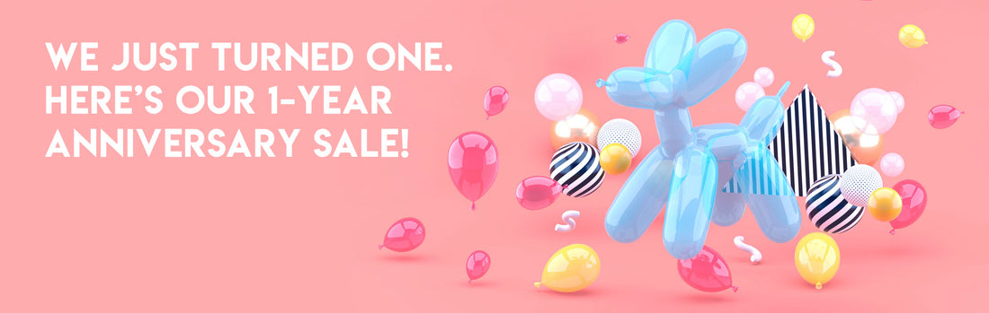 1-Year Anniversary Sales and Discounts
