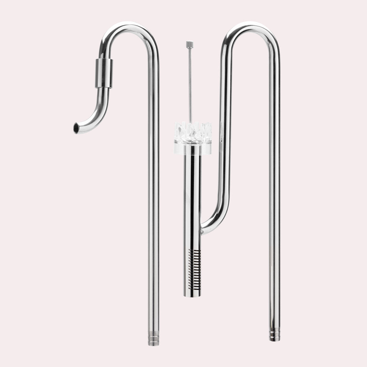 Aqua Worx Flux - Stainless Steel Aquarium Lily Pipes | Shop Glass Aqua