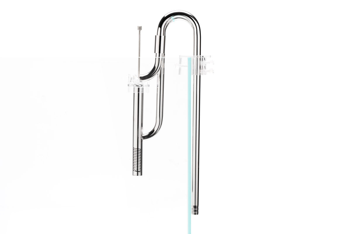 Aqua Worx Flux - Stainless Steel Aquarium Lily Pipes | Shop Glass Aqua