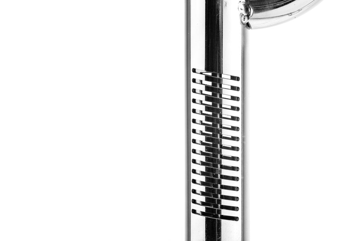 Aqua Worx Flux - Stainless Steel Lily Pipes - Glass Aqua