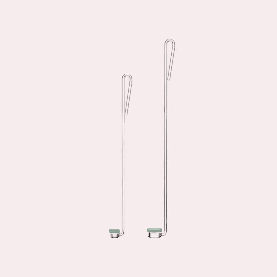 Aquario Neo Curved Special Acrylic Air Diffuser - Glass Aqua