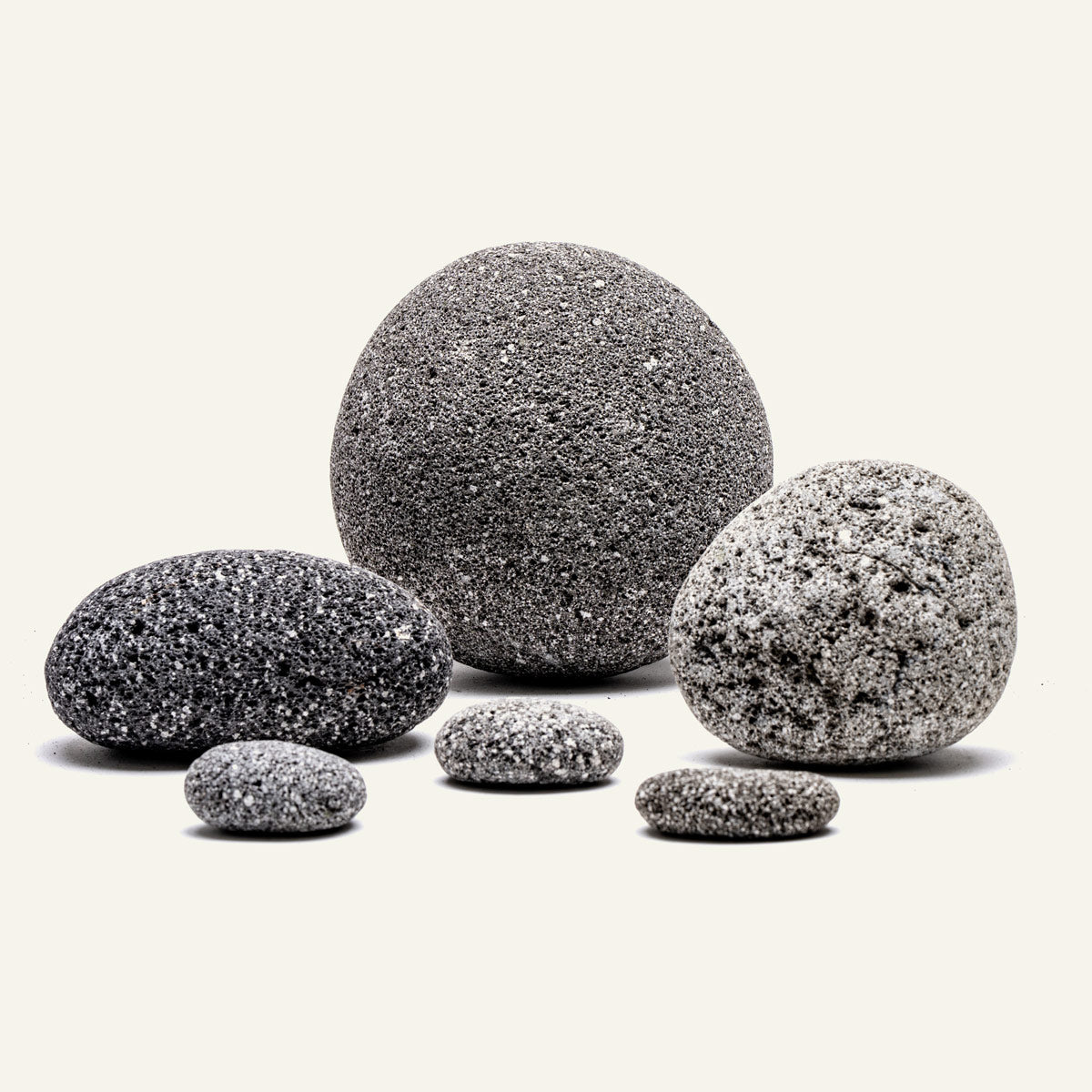 Round Lava Rock - Freshwater Aquarium Stones | Glass Aqua