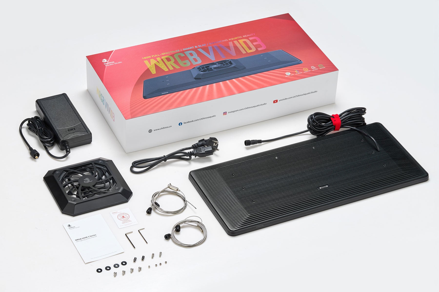 Chihiros WRGB VIVID 3 | LED Lighting for Planted Tanks - Glass Aqua