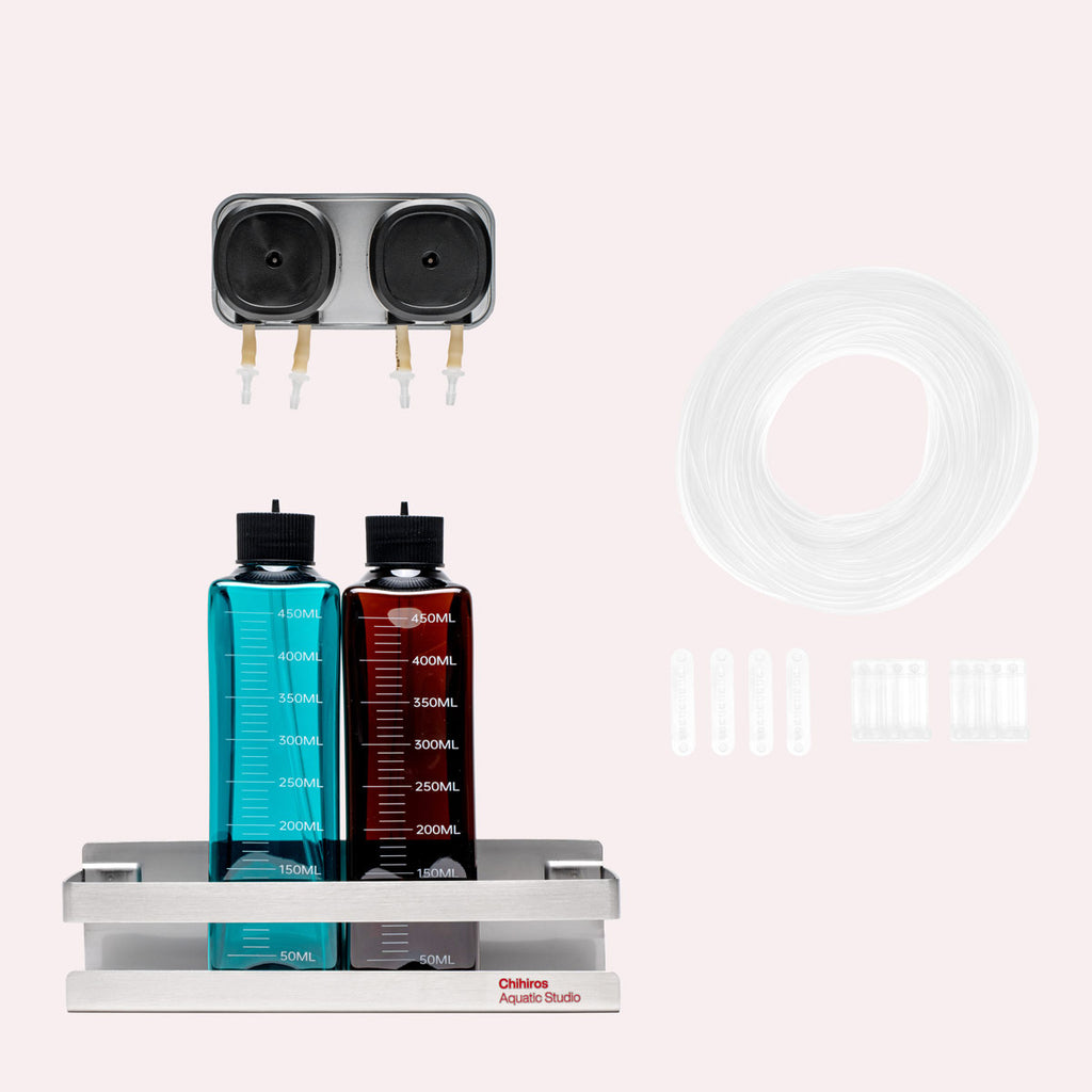 Chihiros Dosing System - 2 Head - Glass Aqua