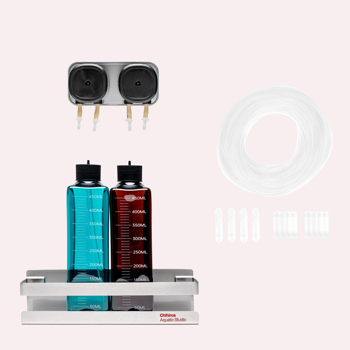 Chihiros Dosing System - 2 Head - Glass Aqua