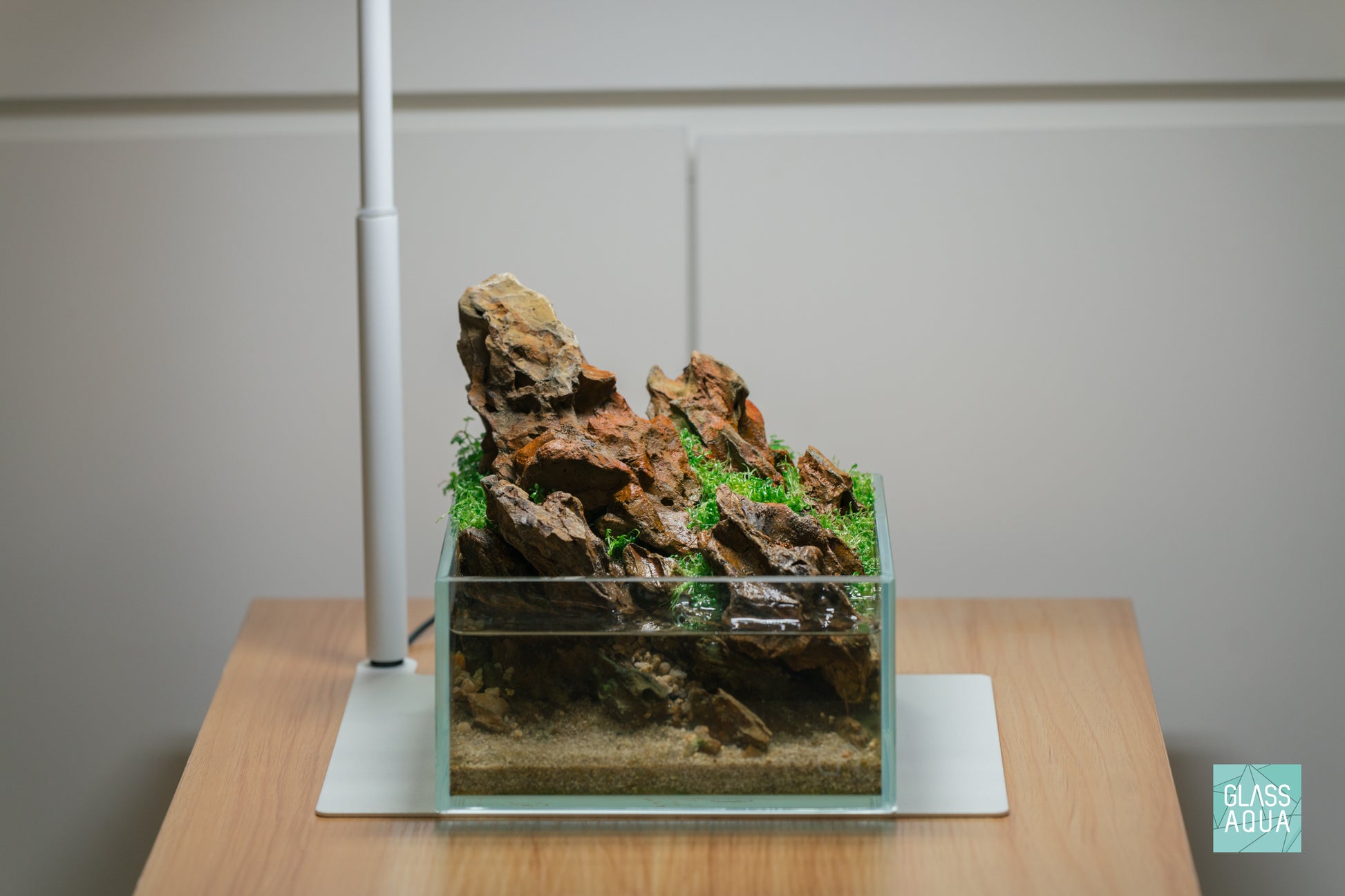ONF Flat Nano Stand LED Light for Desktop Plant and Nano Aquarium