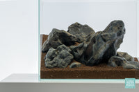 Wild Meadow - Nano Iwagumi aquascape in UNS 5T rimless aquarium