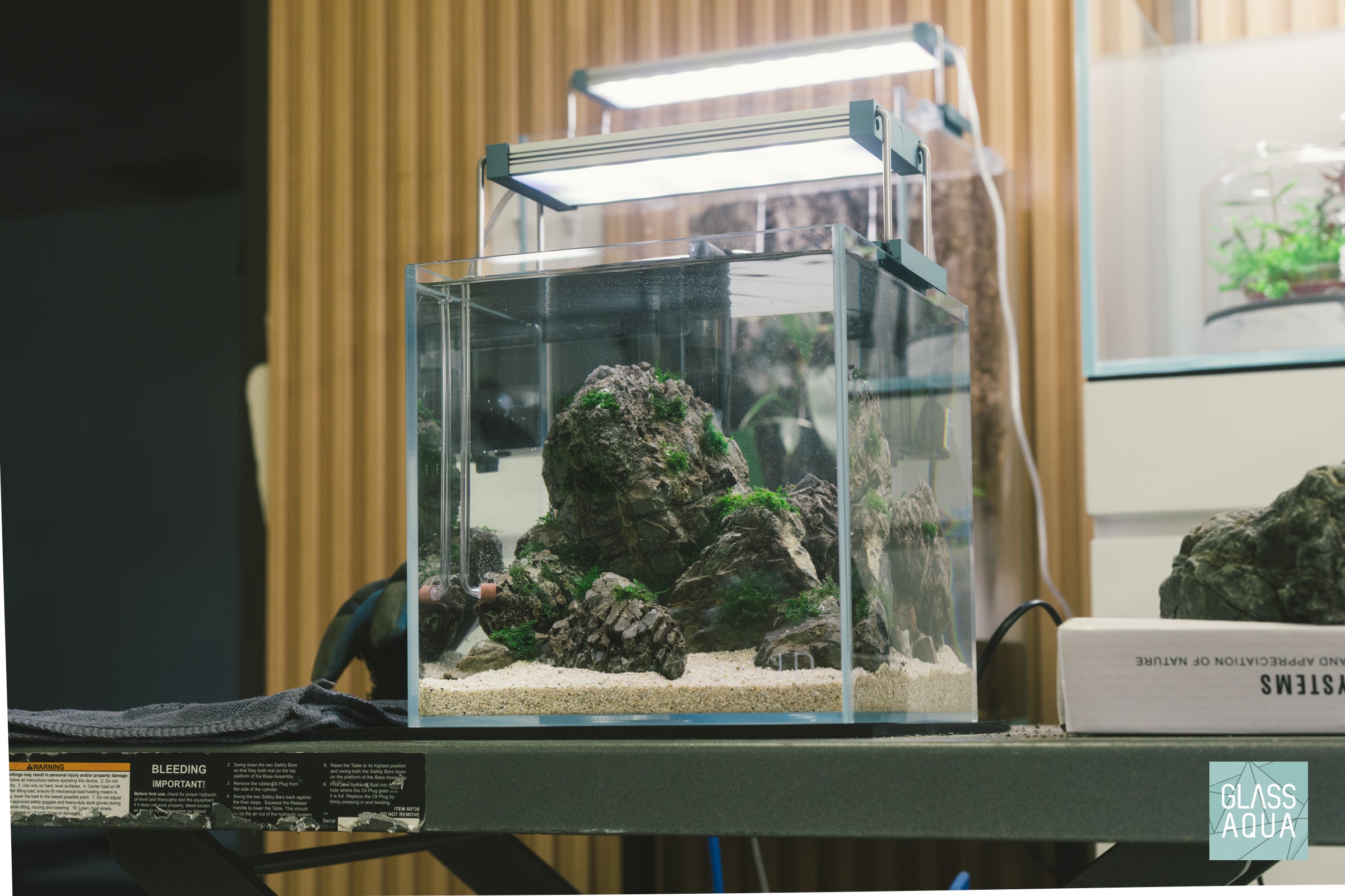 Alpine - Nano Iwagumi Shrimp Tank | Glass Aqua