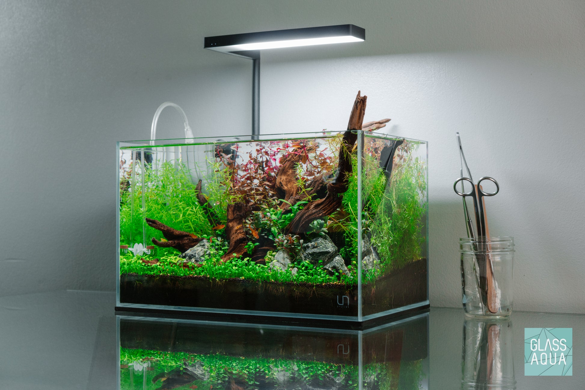 Build Your Own Aquarium Kit - Nano Tank - Glass Aqua