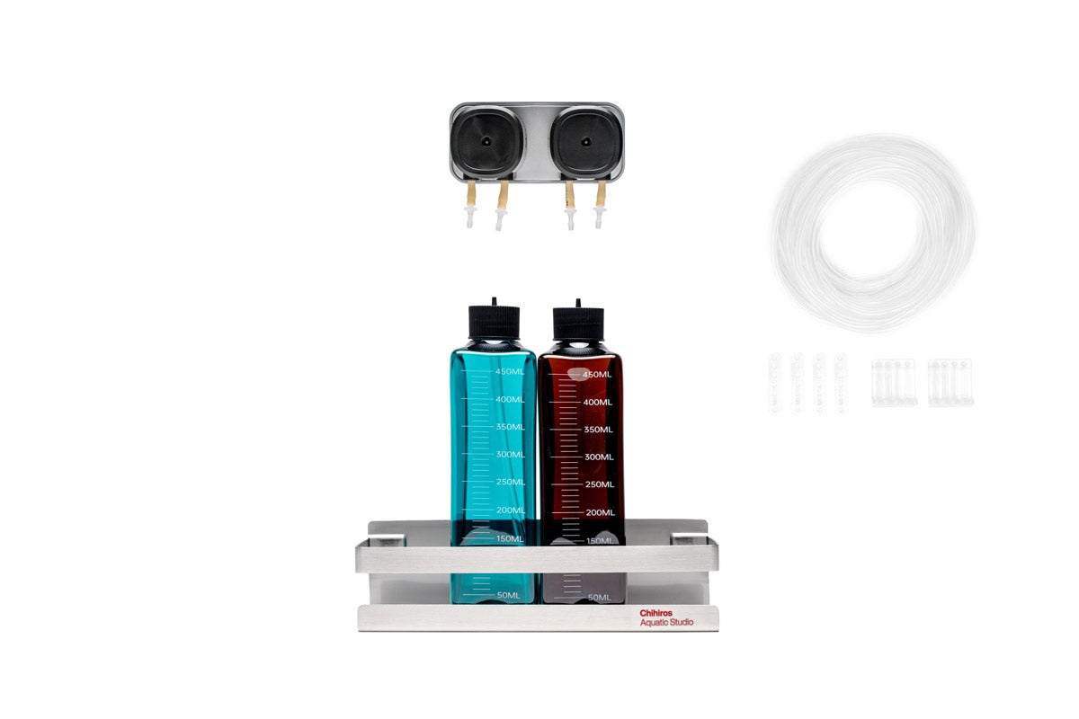 Chihiros Dosing System - 2 Head - Glass Aqua