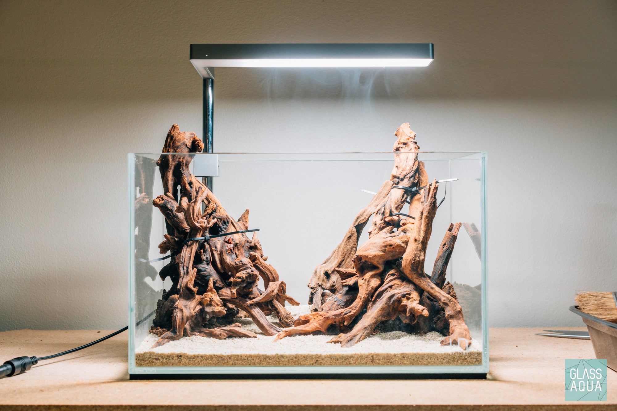 Ultum nature systems UNS 3N Nano Rimless Glass Aquarium Tank Nature Aquarium Hardscape