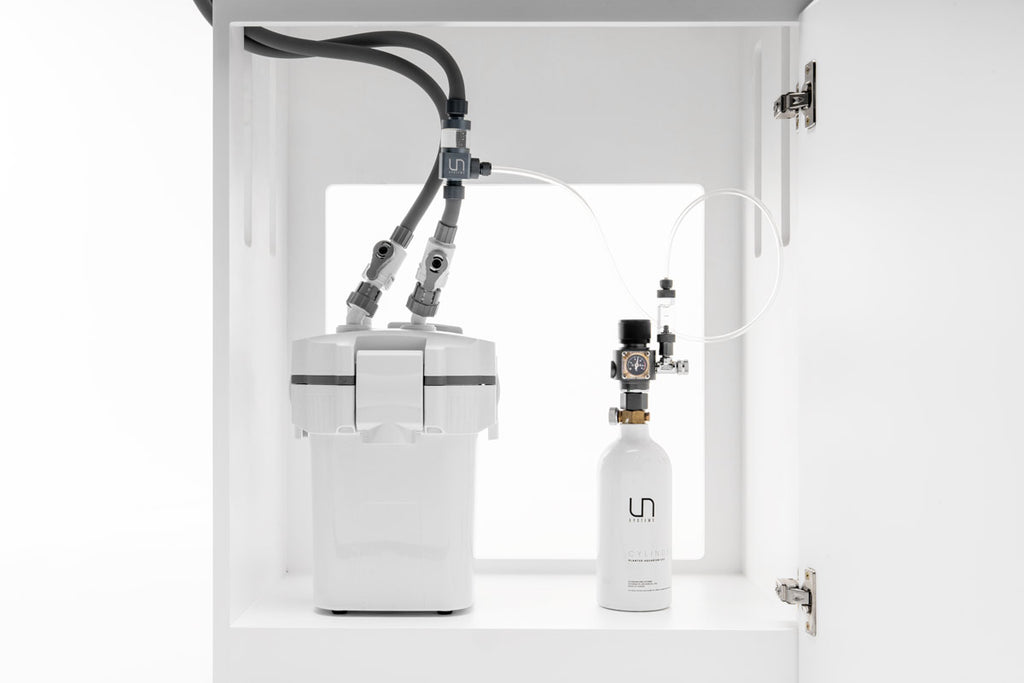 UNS Ultum Nature Systems Stainless Steel Aquascaping Inline CO2 Diffuser Freshwater Planted Aquarium Tanks