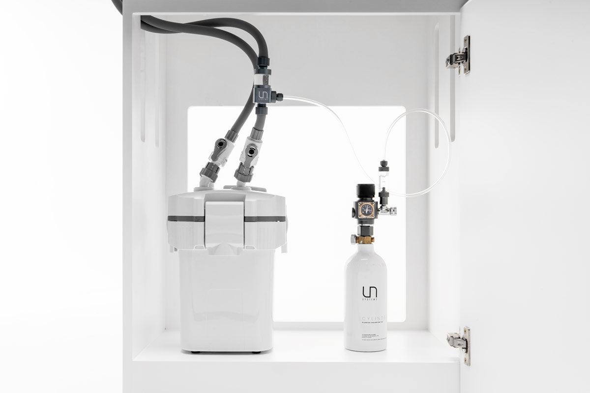 UNS Ultum Nature Systems Stainless Steel Aquascaping Inline CO2 Diffuser Freshwater Planted Aquarium Tanks