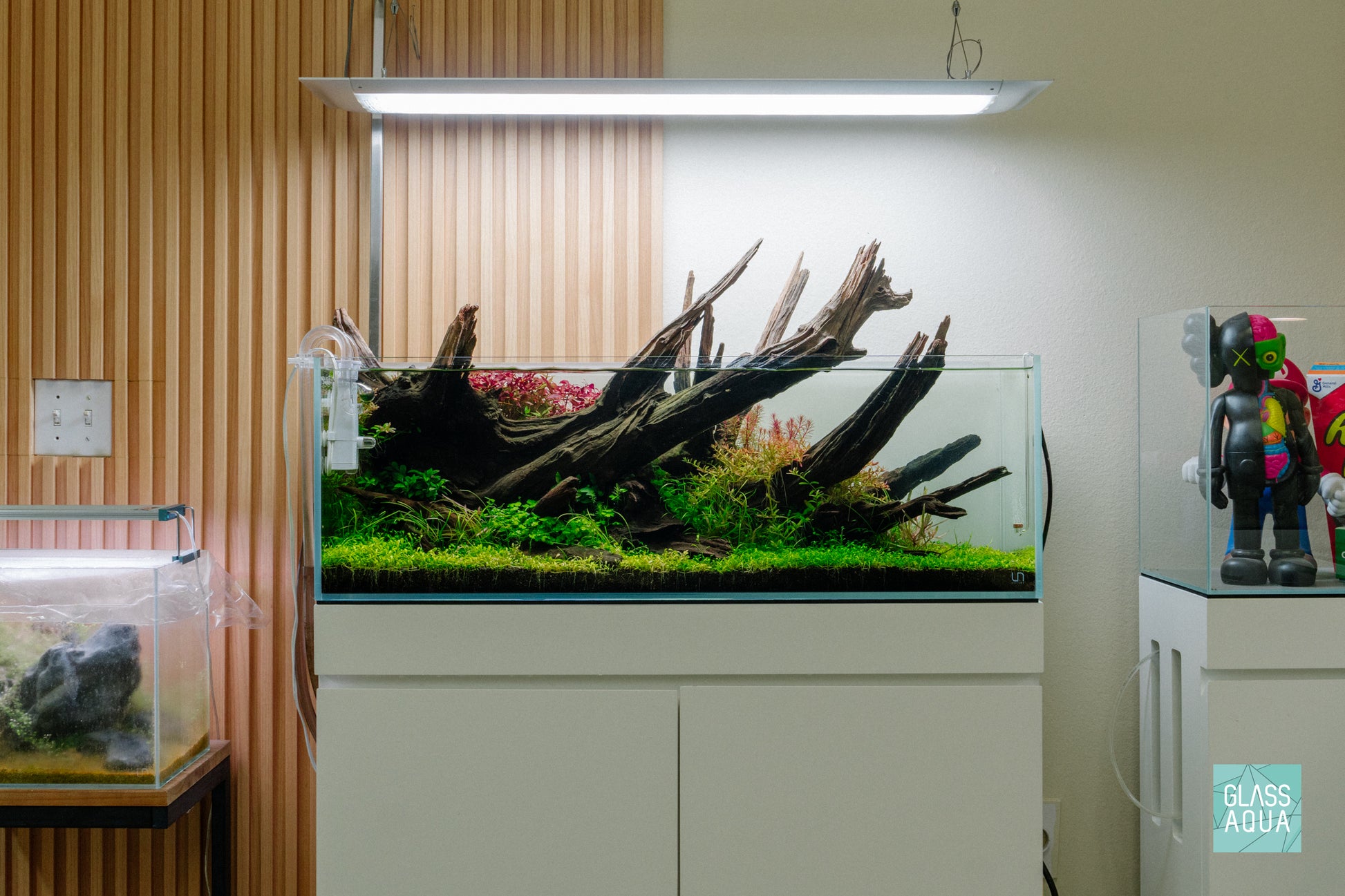 Ultum Nature Systems UNS 90L 20 gallon Long Rimless Glass Aquarium Tank Nature Aquarium Aquascape