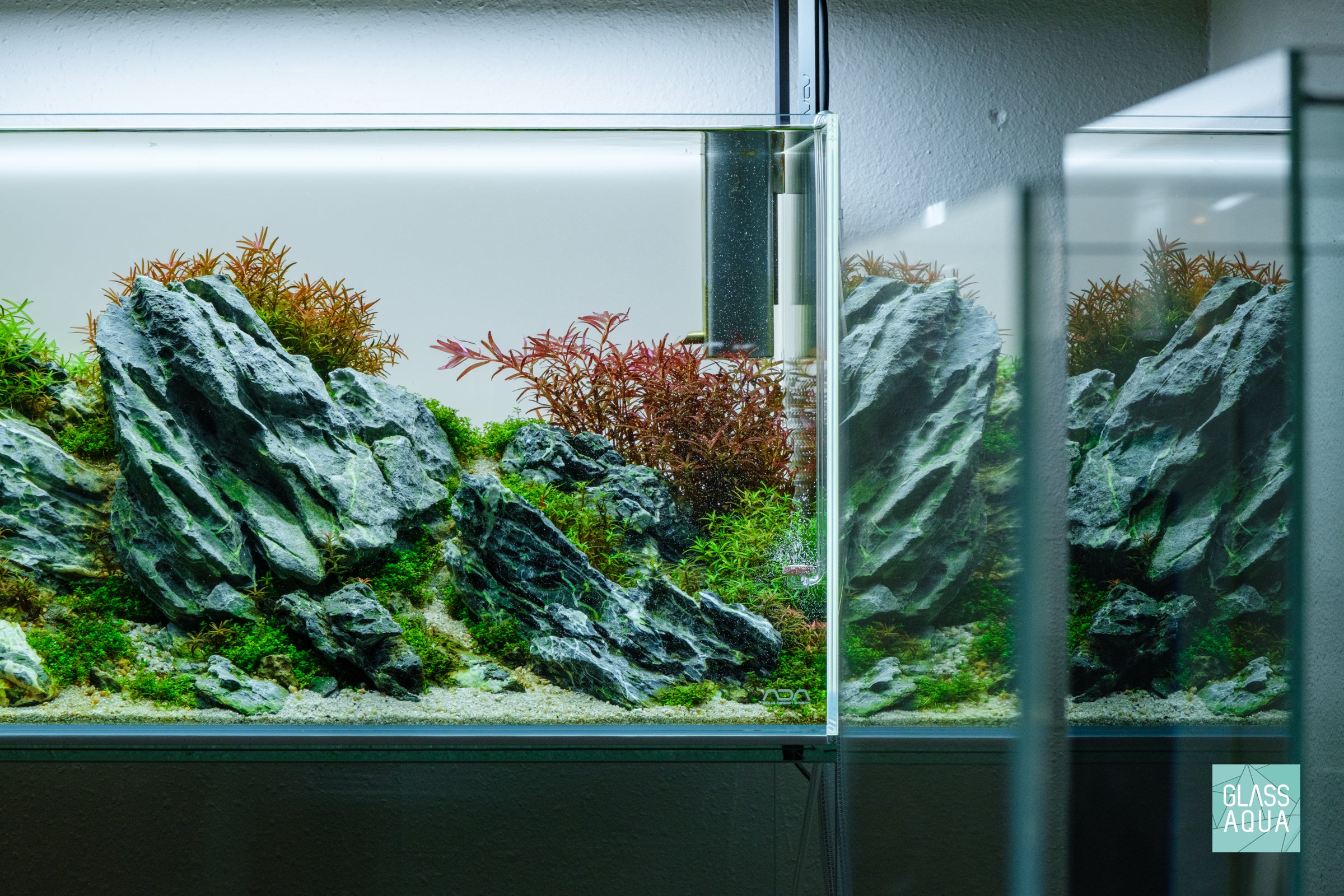 Aquario Curved Special Acrylic CO2 Diffuser for Planted Aquarium Tank