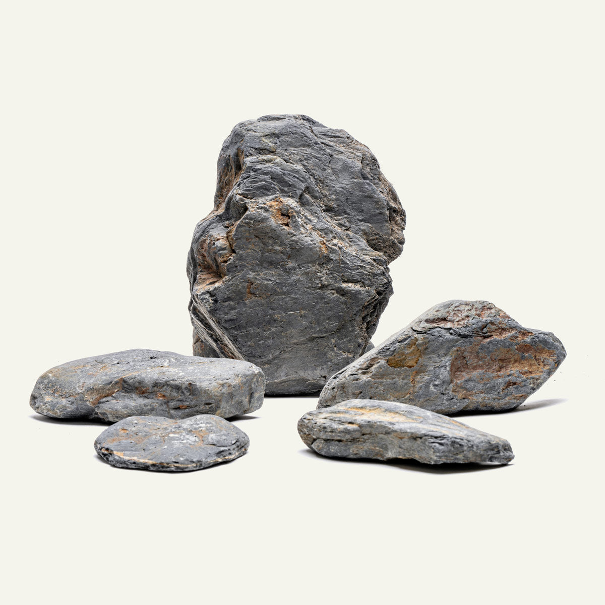 Dark Blue Slate Aquascaping Rock Hardscape Planted Tank | Glass Aqua