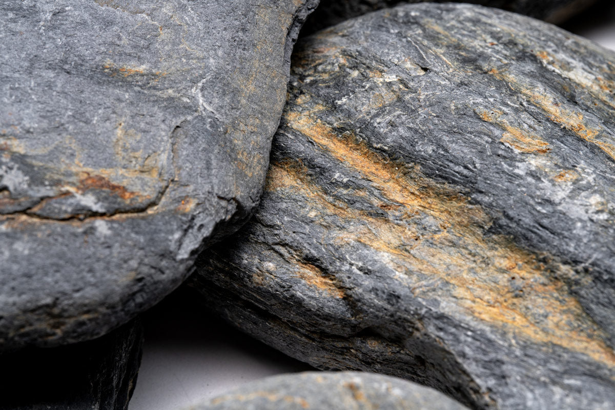 Slate Rocks Anchorage Dark Blue Slate Aquascaping Rock Hardscape Planted Tank | Glass Aqua