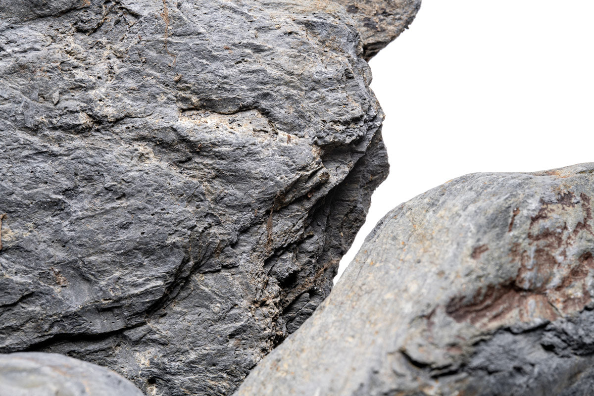 Dark Blue Slate Aquascaping Rock Hardscape Planted Tank | Glass Aqua