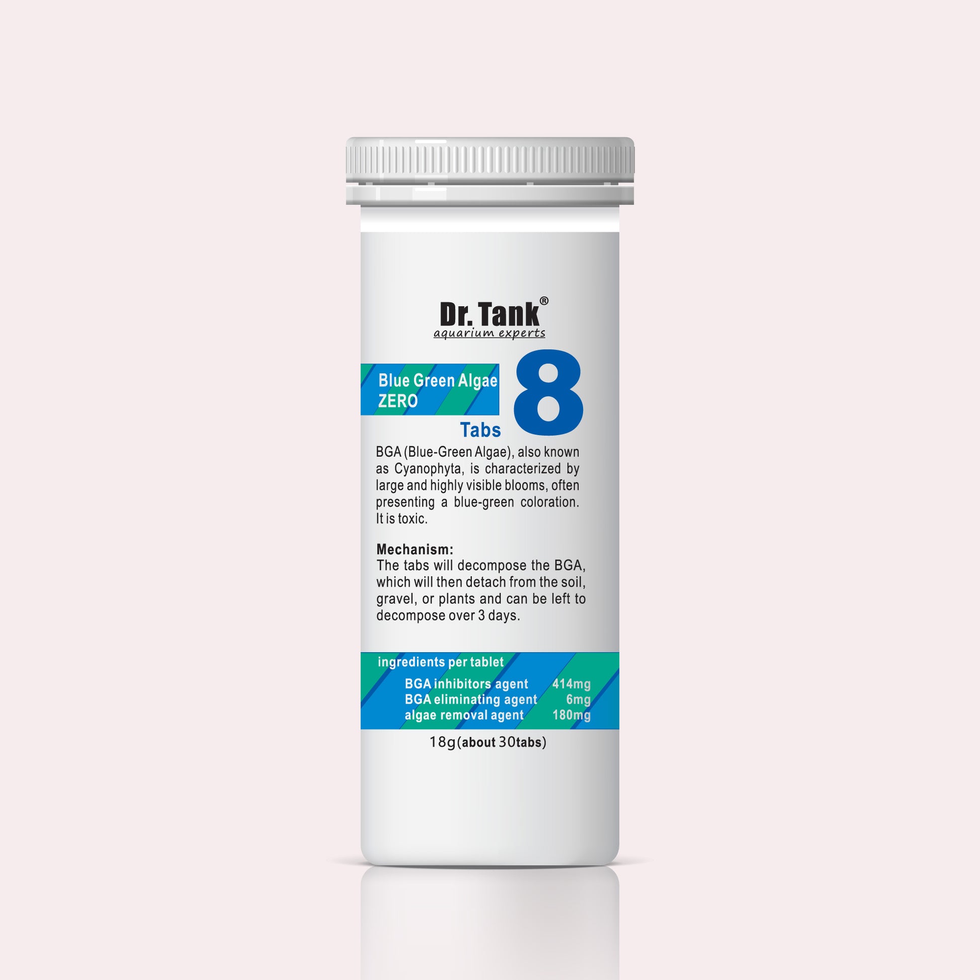 Dr.Tank Aquarium Algae Control 8  BGA Blue Green Algae Remover