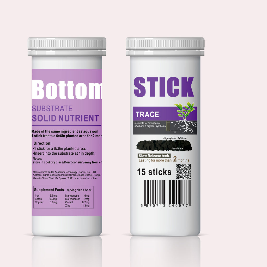 Dr.Tank Aquarium Plant Root Tab Bottom Stick Trace