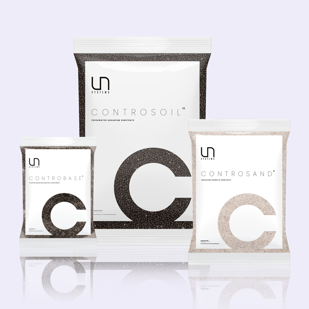 Ultum Nature Systems UNS Substrate System - ControSoil, ControSand & ControBase (Black) - Glass Aqua