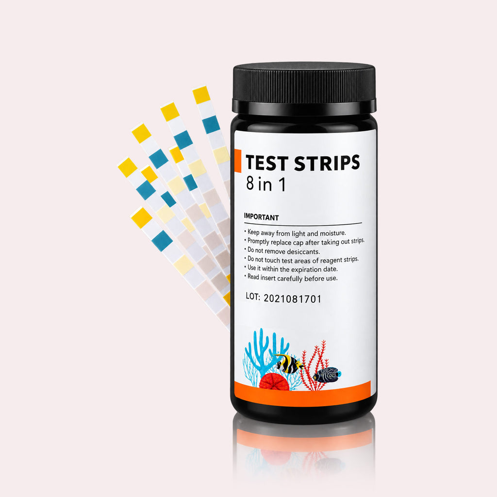 Hygger Aquarium Water Test Strips Bottle