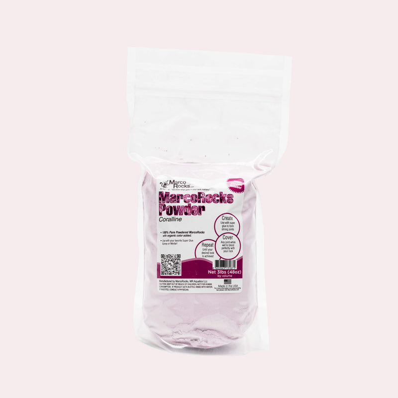 MR Powder natural finishing powder for reef scapes and reef tanks