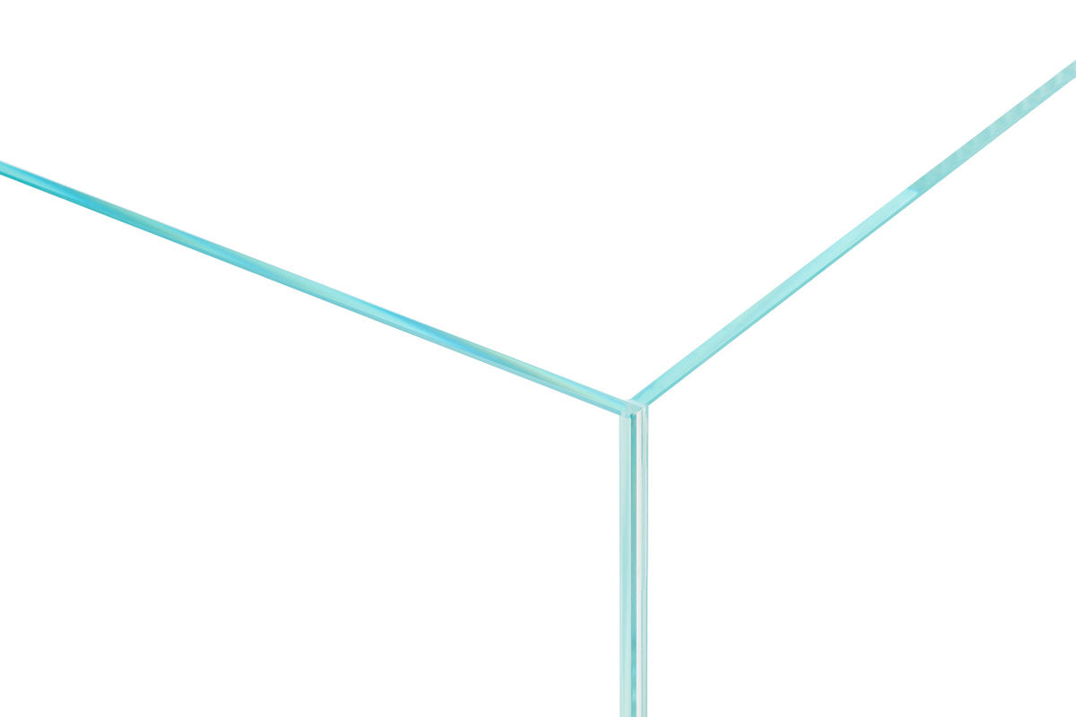 Cube Rimless Aquarium - Glass Aqua