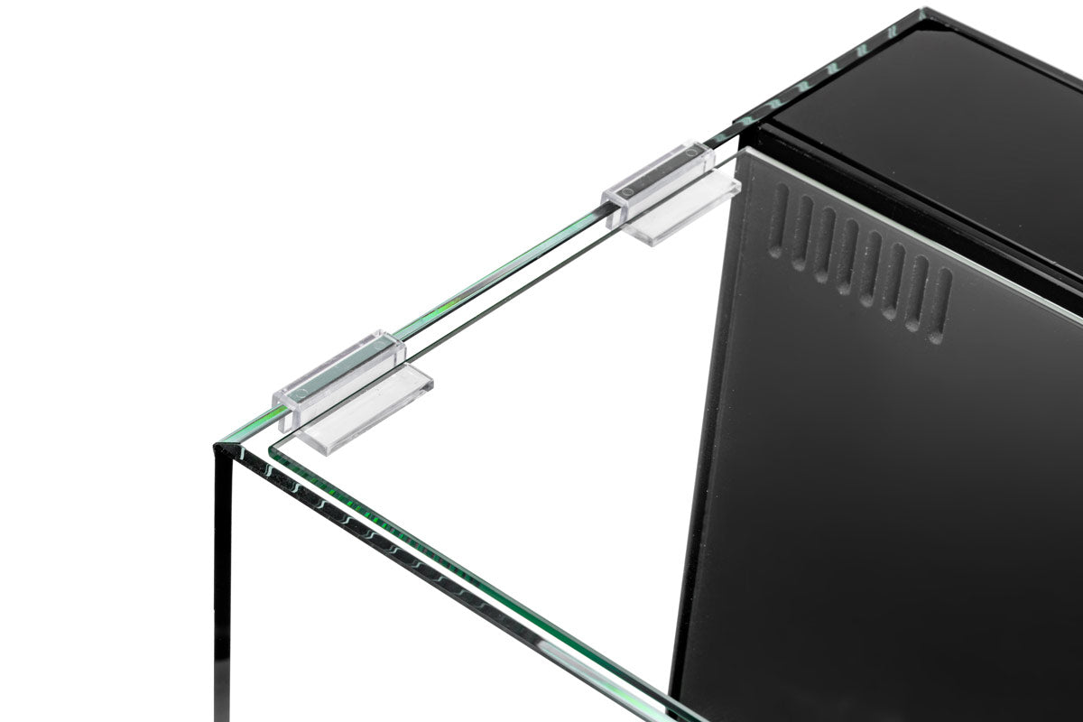 Fish Tank Lid Rim Glass Aquarium Lid - UNS Dual AIO Rimless Tank Lid | Shop Glass Aqua
