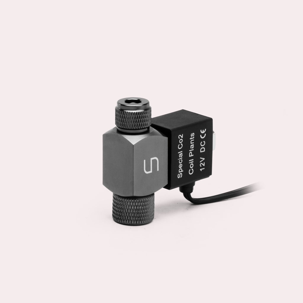 UNS Micro Solenoid for CO2 Regulators | Planted Tank CO2 - Glass Aqua