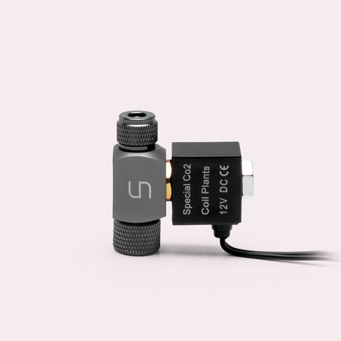 UNS Micro Solenoid for CO2 Regulators | Planted Tank CO2 - Glass Aqua