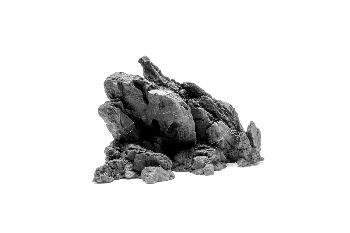 Strata Type 1 Seiryu resin hardscape angled to show different texture