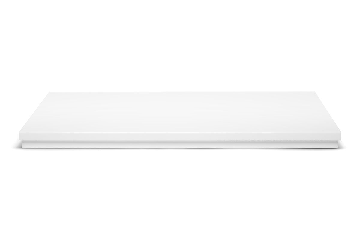 Ultum Nature Systems Glass Stand - Wood Base - White - Glass Aqua