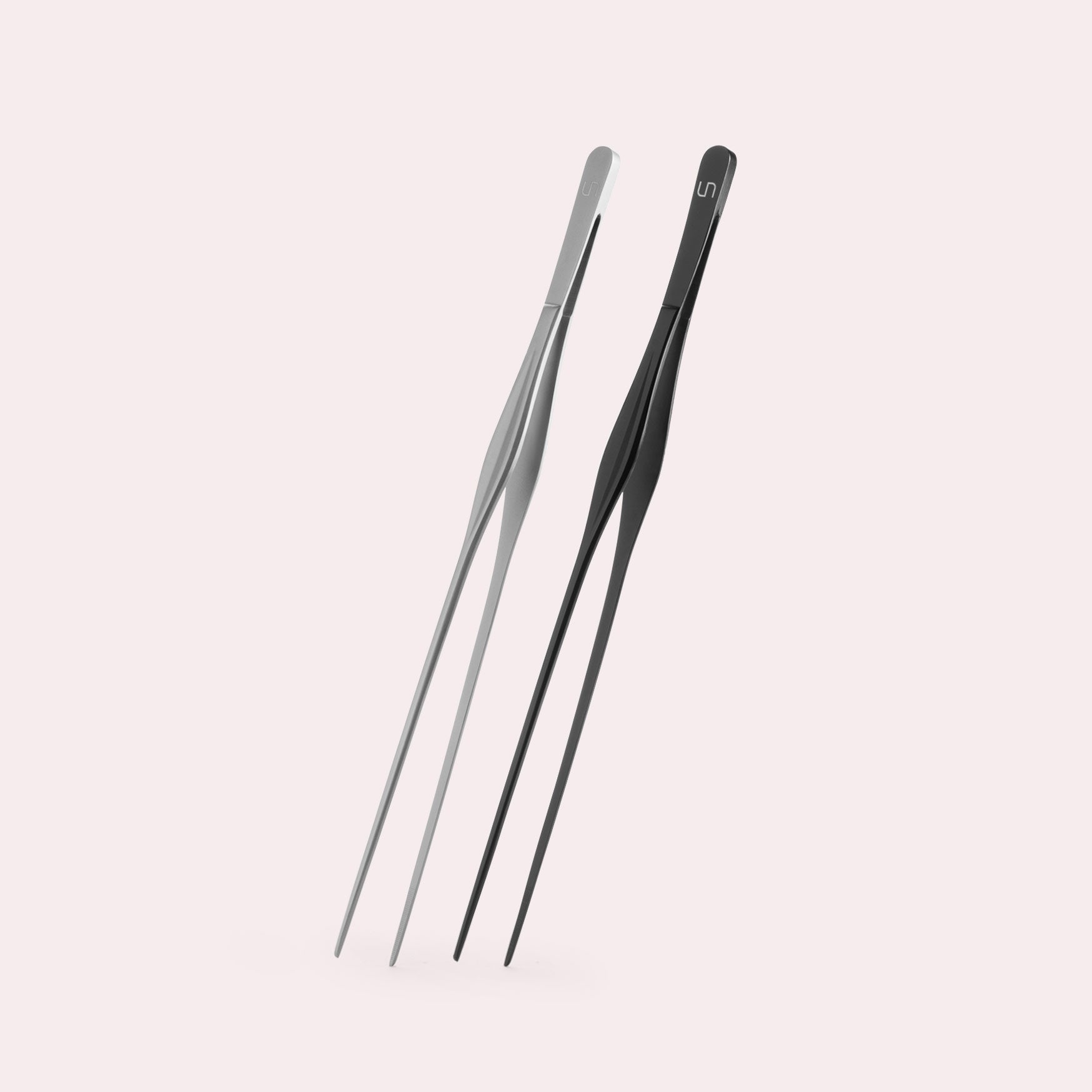 UNS Pro Aquascaping Tools - Straight Tweezers (Pinsettes) - Glass Aqua