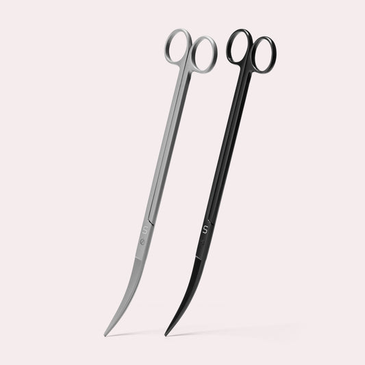 UNS Ultum Nature Systems Stainless Steel Aquascaping Maintenance Tools For Freshwater Planted Aquarium Tanks Curve Scissors