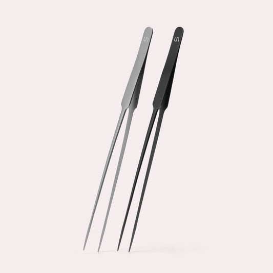 UNS Ultum Nature Systems Stainless Steel Aquascaping Maintenance Tools For Freshwater Planted Aquarium Tanks Straight Tweezers