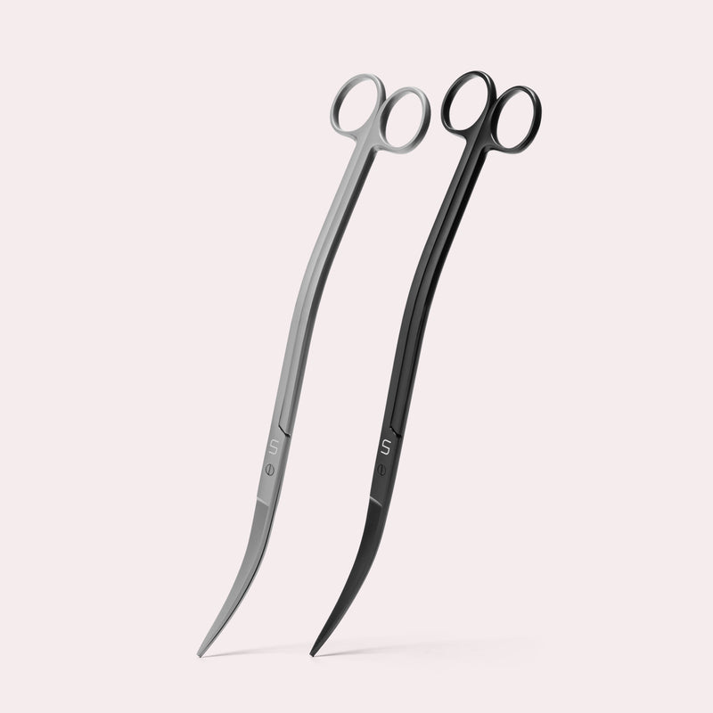 UNS Ultum Nature Systems Stainless Steel Aquascaping Maintenance Tools For Freshwater Planted Aquarium Tanks Wave Scissors