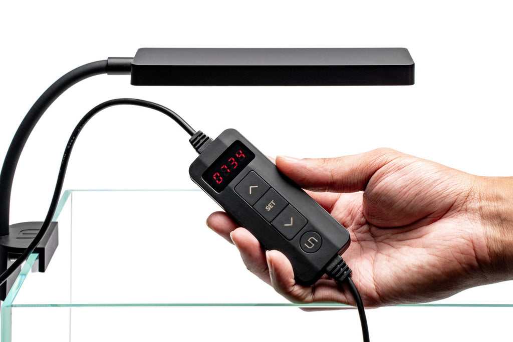 UNS Mini Refugium LED Light for Saltwater Aquariums | Glass Aqua